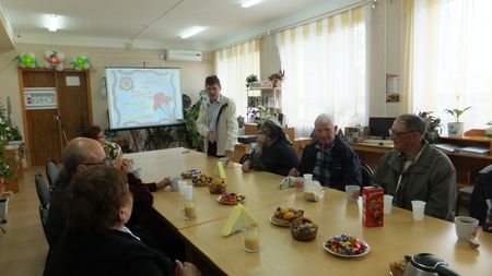 Встреча председателя ТИК с представителями Всероссийского общества слепых в Песчанокопском районе